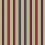 Tela Outdoor Cricket Stripe Ralph Lauren Red FRL5275/03