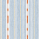 Tela Huipil Outdoor Coordonn&eacute; Blue THUIBLU