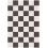 Alfombras Chess Layered Black&White WCHBL140200