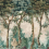 Papeles pintados panor&aacute;mico Byron Po&egrave;me Coordonn&eacute; Green B00371