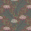 Papel pintado Highgrove Rifle Paper Co. Burgundy RF7506