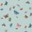 Papel pintado Butterfly House Rifle Paper Co. Light blue RF7414