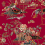 Terciopelo Sacred Pheasants Coordonn&eacute; Ruby TSACRUB