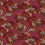 Papeles pintados panor&aacute;mico Fleurs des F&eacute;es Eijffinger Red 340286