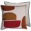 Coj&iacute;n Jojoba carr&eacute; Maison Casamance Naturel grenat CO47704+CO45X45PES