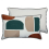 Coj&iacute;n Jojoba rectangle Maison Casamance Nacre bleu canard CO47708+CO40X60PES