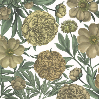 Papeles pintados panorámico Peony Delight
