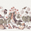 Papeles pintados panor&aacute;mico Flora And Fauna Rebel Walls Dust R18661