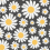 Papeles pintados panor&aacute;mico Dashing Daisies Rebel Walls Midnight R19580