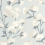 Papel pintado Cotton Flower Casadeco Bleu acier 200296226