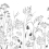 Papeles pintados panor&aacute;mico Capillaris Casadeco Noir fusain 89149403