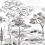 Papeles pintados panor&aacute;mico Piana Casadeco Gravure 89159004