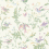 Papel pintado Hummingbirds Cole and Son Blush, Sage, & Mulberry on Cream 124/1001