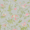 Papel pintado Hummingbirds Cole and Son Rose & Olive on Grey 124/1003