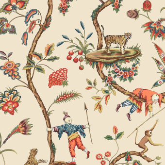 Papel pintado Chinoise Exotique