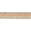 Ribetes effil&eacute; Victoria 60mm Houl&egrave;s Sienne 32038-9300