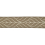 Ribetes jacquard Brasilia 80mm Houl&egrave;s Châtaigne 32033-9800