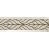 Ribetes jacquard Brasilia 80mm Houl&egrave;s Orage 32033-9910