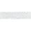 Ribetes raphia Asara 60mm Houl&egrave;s Blanc 32046-9000
