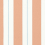 Papel pintado Bramante Stripe Osborne and Little Terracotta W7980-02