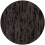 Alfombras Beetle Wood Round MOOOI Walnut S240022