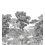 Papeles pintados panor&aacute;mico For&ecirc;t de Bretagne Isidore Leroy Grisaille 6243008 et 6243009
