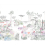Papeles pintados panor&aacute;mico Jardin de France Original Isidore Leroy Gris vert 6260004 et 6260005