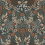 Papel pintado &Auml;ng Midbec Black / Dark Blue äng_26005