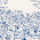 Papel pintado panor&aacute;mico Floral Cave Tres Tintas Barcelona Blue M5102-2