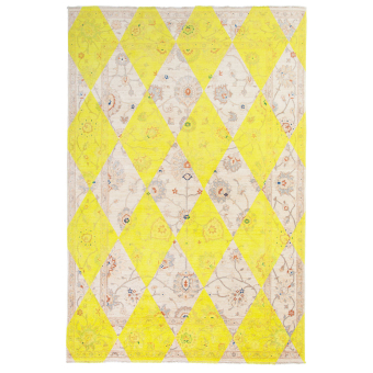 Tapis Double Layer yellow