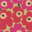 Papel pintado Unikko Marimekko Rouge/Doré 25905