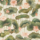 Papier peint Lily Lotus Cole and Son Orange & Olive 126/9032