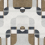Papier peint panoramique Conrad Casadeco GRIS DUVET ENCRE 200586130