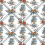 Papier peint Juliana Lorenzo Castillo Blue / Red LCW-1085-001