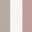 Papier peint Rayure Jeanne Isidore Leroy Rose 6264871