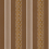 Papier peint Rayure Ad&egrave;le Petit Isidore Leroy Brun doré 6264853