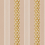 Papier peint Rayure Ad&egrave;le Petit Isidore Leroy Rosé Doré 6264855