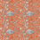 Tissu Roger Lorenzo Castillo Naranja LCT-1105-006