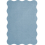 Tapis Organic Scallop Layered Soft blue SCALSB250350