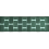 Galon brod&eacute; Massimo 88mm Houl&egrave;s Menta 32052-9700