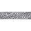 Galon brod&eacute; Paloma 97mm Houl&egrave;s Gesso 32053-9900