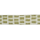 Galon jacquard Carlo 70mm Houl&egrave;s Verde 32054-9700