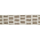 Galon jacquard Carlo 70mm Houl&egrave;s Noce 32054-9900