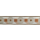 Galon satin&eacute; Giacomo 55mm Houl&egrave;s Seppia 32056-9800