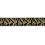 Galon jacquard Lorenzo 60mm Houl&egrave;s Ebano 32058-9900