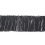 Frange mousse Palma Outdoor 40mm Houl&egrave;s Gris 33500-9900