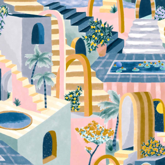 Papel pintado City of Dreams