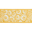 Galon Palma Outdoor 80mm Houl&egrave;s Jaune 32022-9100