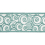 Galon Palma Outdoor 80mm Houl&egrave;s Vert d'eau 32022-9620