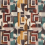 Tissu Bovolo Osborne and Little Slate/Amber F7995-01
